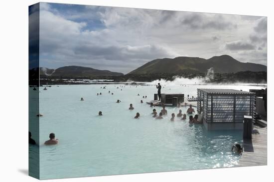 The Blue Lagoon, Reykjanes Peninsula, Iceland, Polar Regions-Michael-Stretched Canvas