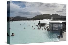 The Blue Lagoon, Reykjanes Peninsula, Iceland, Polar Regions-Michael-Stretched Canvas