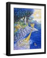 The Blue Lagoon-Bill Bell-Framed Giclee Print