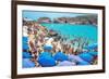 The Blue Lagoon-Vedad Ceric-Framed Photographic Print