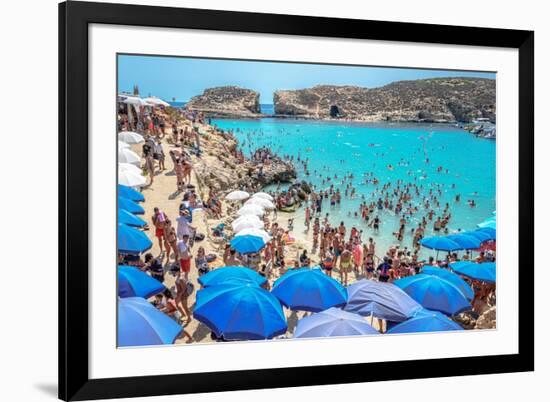 The Blue Lagoon-Vedad Ceric-Framed Photographic Print