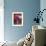 The Blue Magnolia-Mindy Sommers-Framed Giclee Print displayed on a wall