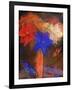 The Blue Magnolia-Mindy Sommers-Framed Giclee Print