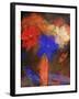 The Blue Magnolia-Mindy Sommers-Framed Giclee Print