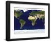 The Blue Marble: Land Surface, Ocean Color and Sea Ice-Stocktrek Images-Framed Photographic Print