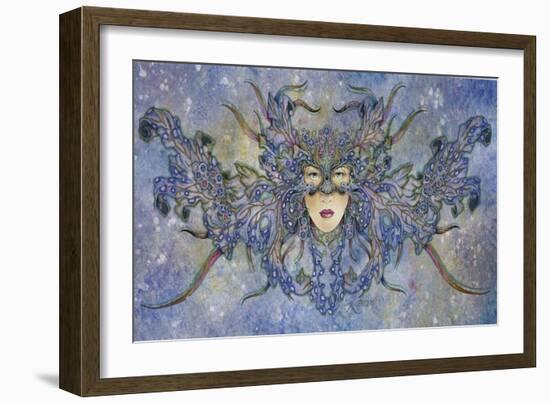 The Blue Mask-Linda Ravenscroft-Framed Premium Giclee Print