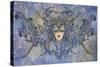 The Blue Mask-Linda Ravenscroft-Stretched Canvas
