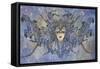 The Blue Mask-Linda Ravenscroft-Framed Stretched Canvas