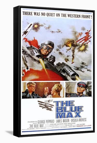 The Blue Max-null-Framed Stretched Canvas