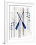 The Blue Moose - Oars-LightBoxJournal-Framed Giclee Print