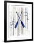 The Blue Moose - Oars-LightBoxJournal-Framed Giclee Print