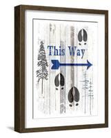 The Blue Moose - This Way I-LightBoxJournal-Framed Giclee Print