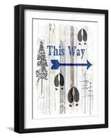 The Blue Moose - This Way I-LightBoxJournal-Framed Giclee Print