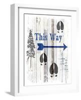 The Blue Moose - This Way I-LightBoxJournal-Framed Giclee Print