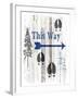 The Blue Moose - This Way I-LightBoxJournal-Framed Giclee Print