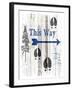 The Blue Moose - This Way I-LightBoxJournal-Framed Giclee Print