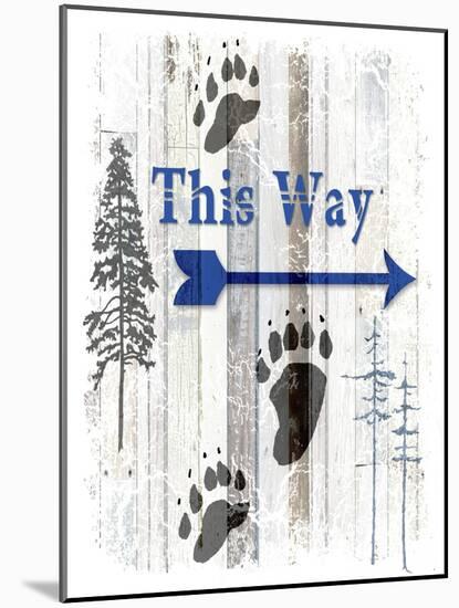 The Blue Moose - This Way II-LightBoxJournal-Mounted Giclee Print