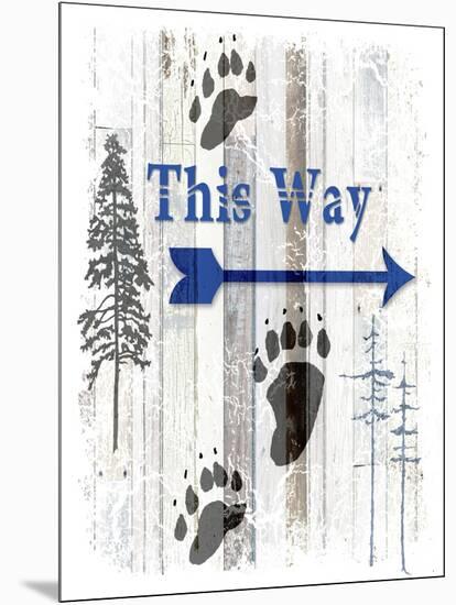 The Blue Moose - This Way II-LightBoxJournal-Mounted Giclee Print