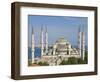 The Blue Mosque (Sultan Ahmet Camii), Sultanahmet, Central Istanbul, Turkey-Neale Clarke-Framed Photographic Print