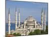 The Blue Mosque (Sultan Ahmet Camii), Sultanahmet, Central Istanbul, Turkey-Neale Clarke-Mounted Photographic Print