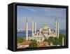 The Blue Mosque (Sultan Ahmet Camii), Sultanahmet, Central Istanbul, Turkey-Neale Clarke-Framed Stretched Canvas