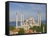 The Blue Mosque (Sultan Ahmet Camii), Sultanahmet, Central Istanbul, Turkey-Neale Clarke-Framed Stretched Canvas