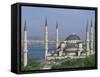 The Blue Mosque (Sultan Ahmet Mosque), Istanbul, Marmara Province, Turkey-Bruno Morandi-Framed Stretched Canvas