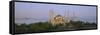 The Blue Mosque (Sultan Ahmet Mosque), Istanbul, Turkey, Europe-Simon Harris-Framed Stretched Canvas