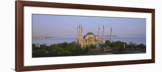 The Blue Mosque (Sultan Ahmet Mosque), Istanbul, Turkey, Europe-Simon Harris-Framed Photographic Print