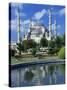 The Blue Mosque (Sultan Ahmet Mosque), Unesco World Heritage Site, Istanbul, Europe, Eurasia-Nico Tondini-Stretched Canvas
