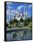 The Blue Mosque (Sultan Ahmet Mosque), Unesco World Heritage Site, Istanbul, Europe, Eurasia-Nico Tondini-Framed Stretched Canvas