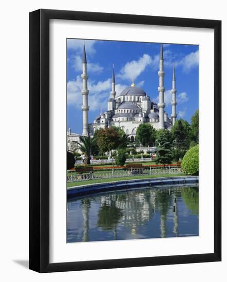 The Blue Mosque (Sultan Ahmet Mosque), Unesco World Heritage Site, Istanbul, Europe, Eurasia-Nico Tondini-Framed Photographic Print