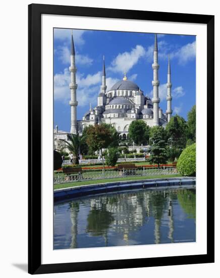 The Blue Mosque (Sultan Ahmet Mosque), Unesco World Heritage Site, Istanbul, Europe, Eurasia-Nico Tondini-Framed Photographic Print