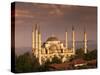 The Blue Mosque, Unesco World Heritage Site, Istanbul, Turkey-Simon Harris-Stretched Canvas