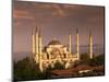 The Blue Mosque, Unesco World Heritage Site, Istanbul, Turkey-Simon Harris-Mounted Photographic Print