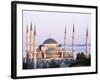 The Blue Mosque, Unesco World Heritage Site, Istanbul, Turkey-Simon Harris-Framed Photographic Print