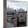 The Blue Mosque Viewed Over the Domes of the Hagia Sophia-Alex Saberi-Mounted Premium Photographic Print