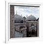 The Blue Mosque Viewed Over the Domes of the Hagia Sophia-Alex Saberi-Framed Photographic Print