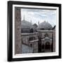 The Blue Mosque Viewed Over the Domes of the Hagia Sophia-Alex Saberi-Framed Photographic Print