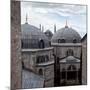 The Blue Mosque Viewed Over the Domes of the Hagia Sophia-Alex Saberi-Mounted Photographic Print