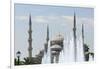 The Blue Mosque.-Jon Hicks-Framed Photographic Print