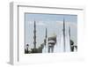 The Blue Mosque.-Jon Hicks-Framed Photographic Print