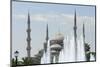 The Blue Mosque.-Jon Hicks-Mounted Photographic Print