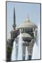 The Blue Mosque.-Jon Hicks-Mounted Photographic Print