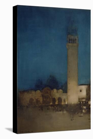 The Blue Night, Venice-Arthur Melville-Stretched Canvas