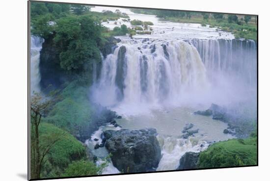 The Blue Nile Falls, Near Lake Tana, Gondar Region, Ethiopia, Africa-Bruno Barbier-Mounted Photographic Print