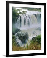 The Blue Nile, Waterfalls Near Lake Tana, Abyssinian Highlands, Gondor Region, Ethiopia, Africa-J P De Manne-Framed Photographic Print