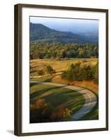 The Blue Ridge Parkway, Patrick County, Virginia, USA-Charles Gurche-Framed Premium Photographic Print