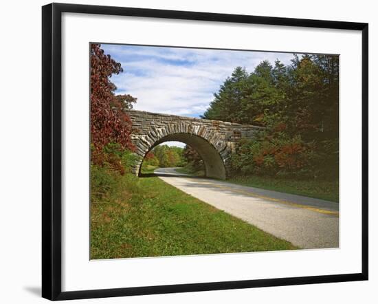 The Blue Ridge Parkway, Virginia, USA-Charles Gurche-Framed Photographic Print