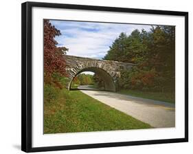 The Blue Ridge Parkway, Virginia, USA-Charles Gurche-Framed Photographic Print